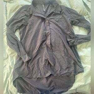 Athleta urbanite Black Long Sleeve Top